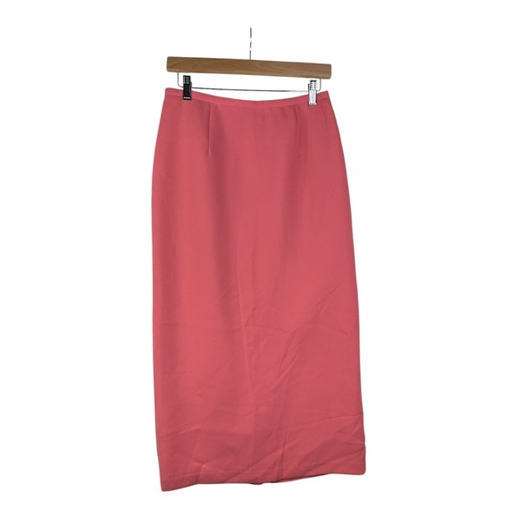 New Emma James Maxi Skirt size 10 Petite Peach Pink - Picture 1 of 6